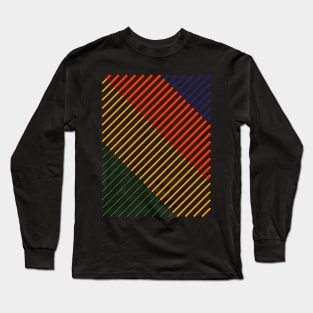 Abstract lines Long Sleeve T-Shirt